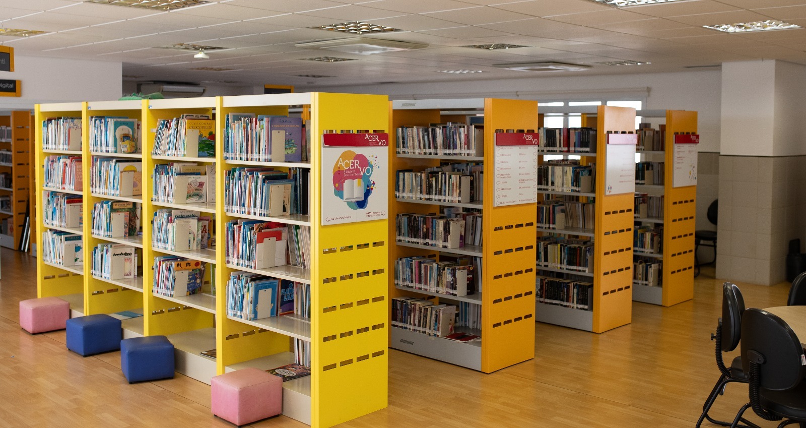 bibliotecas do Sesc Goiás